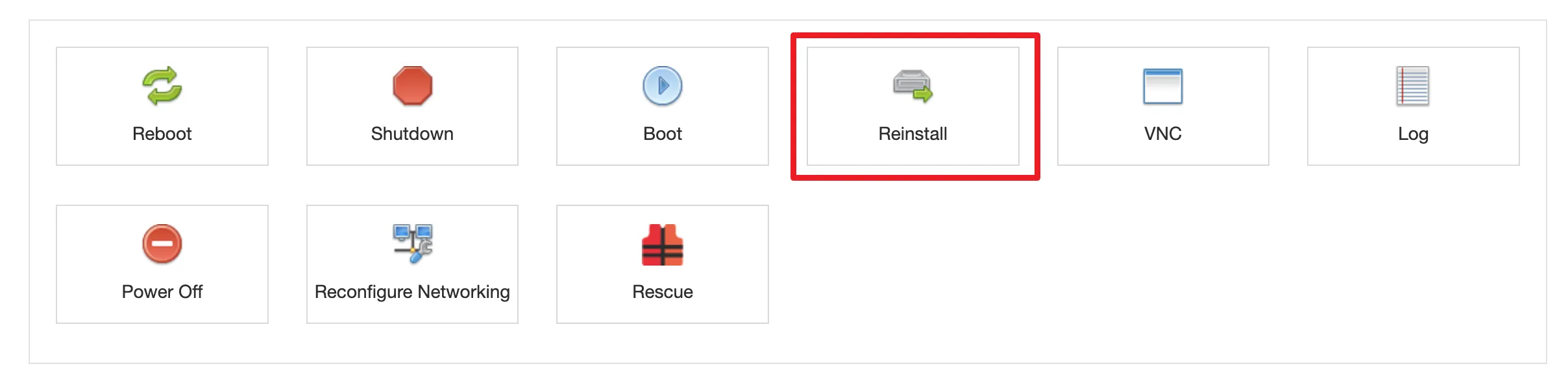 Reinstall